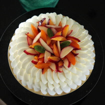 Pavlova nectarine abricot