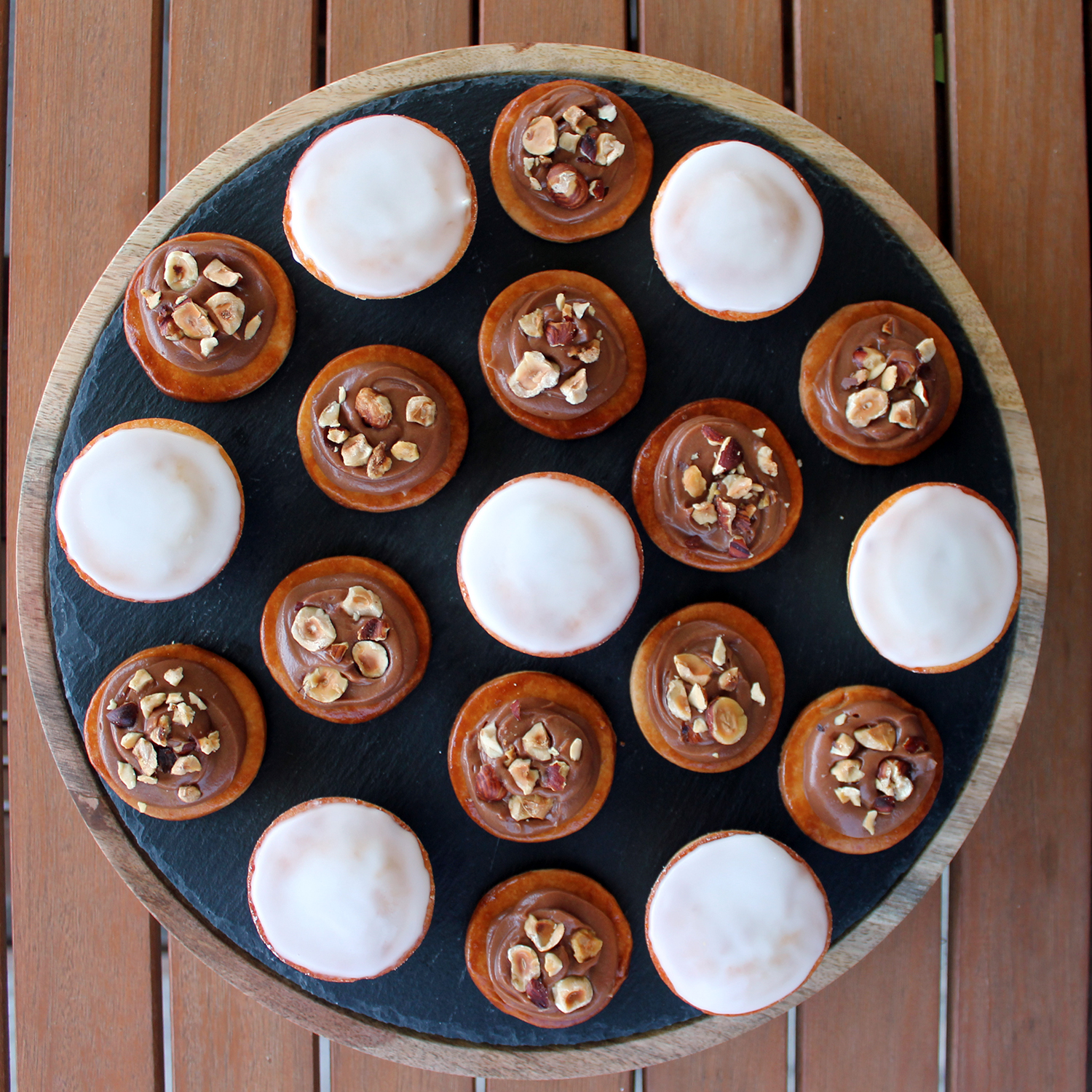 Nantais / Tartelettes Chocolat Praliné