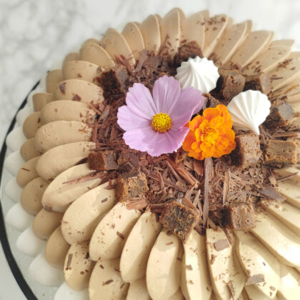 Pavlova chocolat