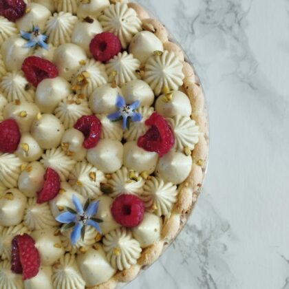 Charlotte Framboise Pistache