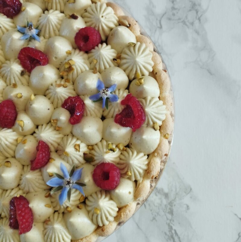 Charlotte Framboise Pistache