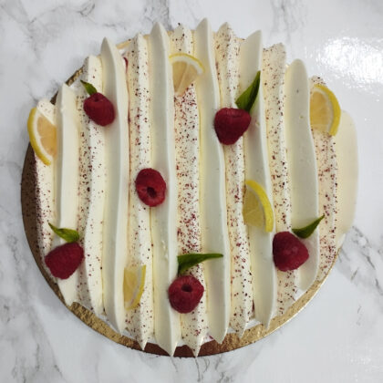 Pavlova citron framboise